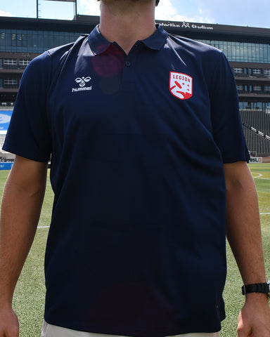 Coach's and Staff Hummel Polo (Blue)