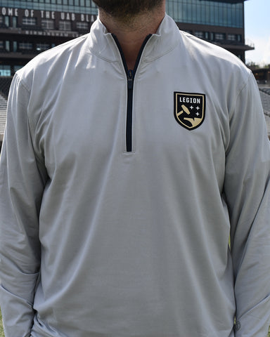 Legion Stitch 1/4 Zip (Grey)