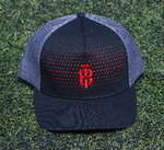 Hammer B BlackGrey/Red Laser Cut Trucker Hat