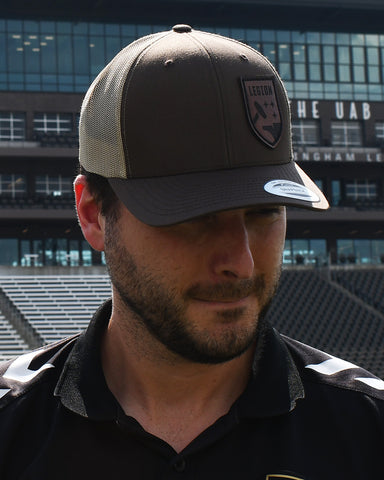 Legion FC Offset Leather Trucker