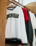 Varsity V-Neck Sweatshirt