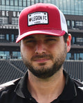 License Trucker Red