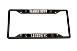 Black "Carbon" Legion FC License Plate Frame